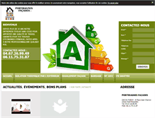 Tablet Screenshot of portiragnes-facades.com